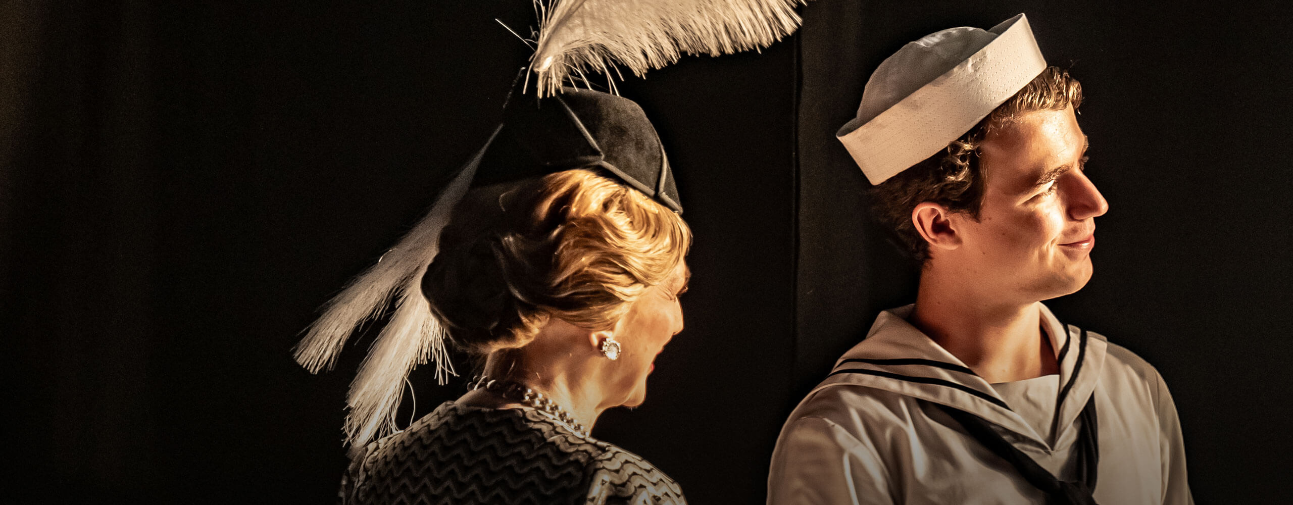 Sharry Flett and Éamon Stocks in Anything Goes (2025).