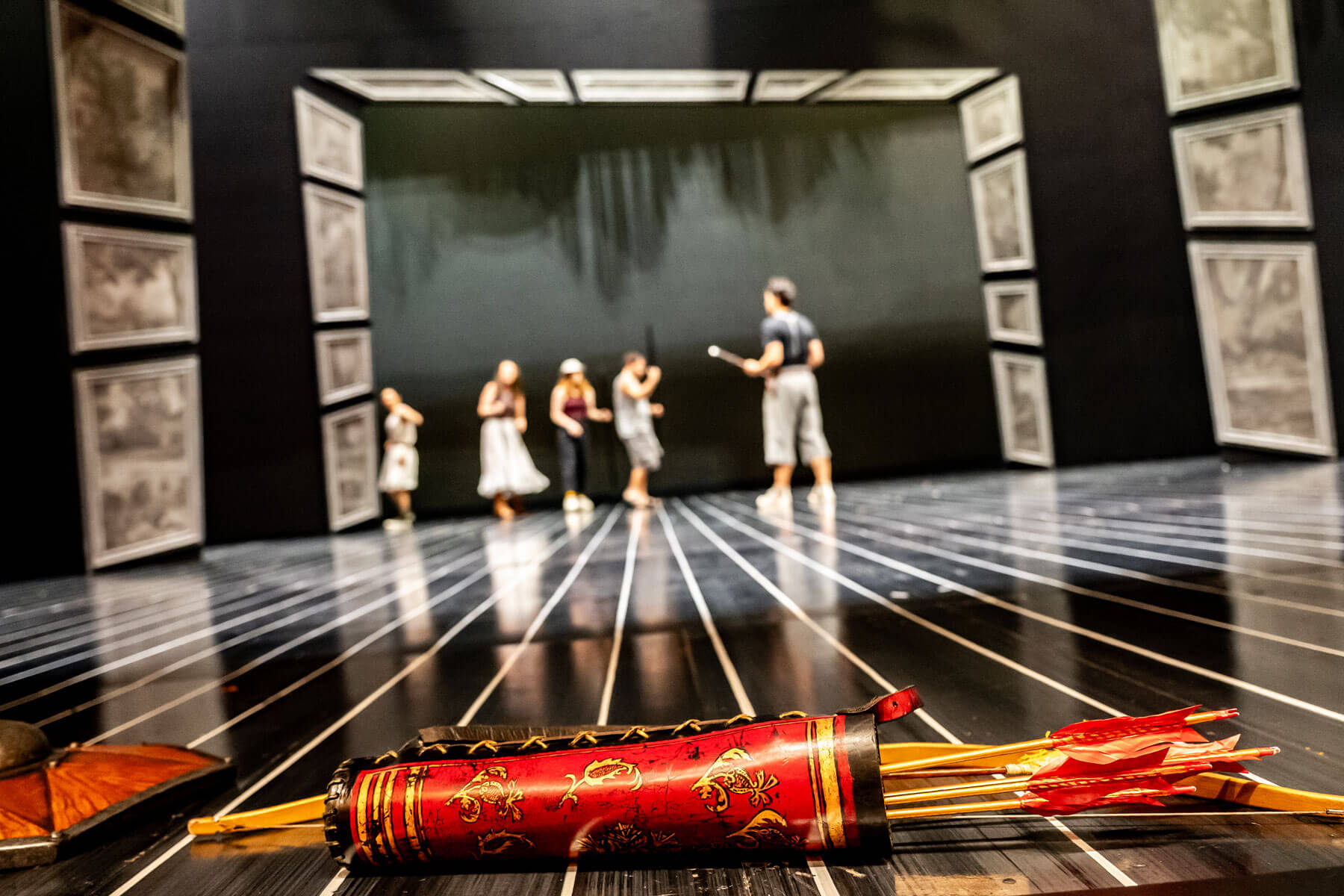 The cast of <em>The Lion, the Witch and the Wardrobe</em> (2025).